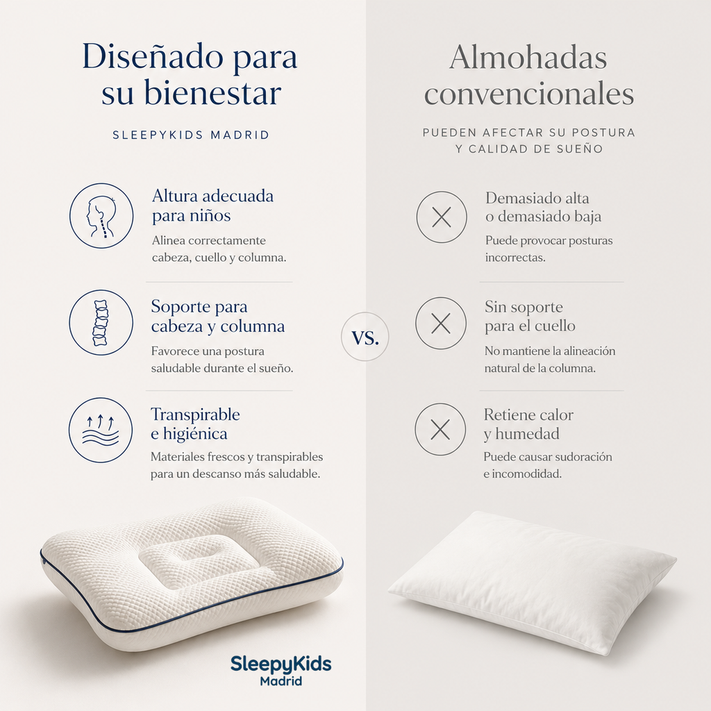 Almohada Ergonómica para Niños