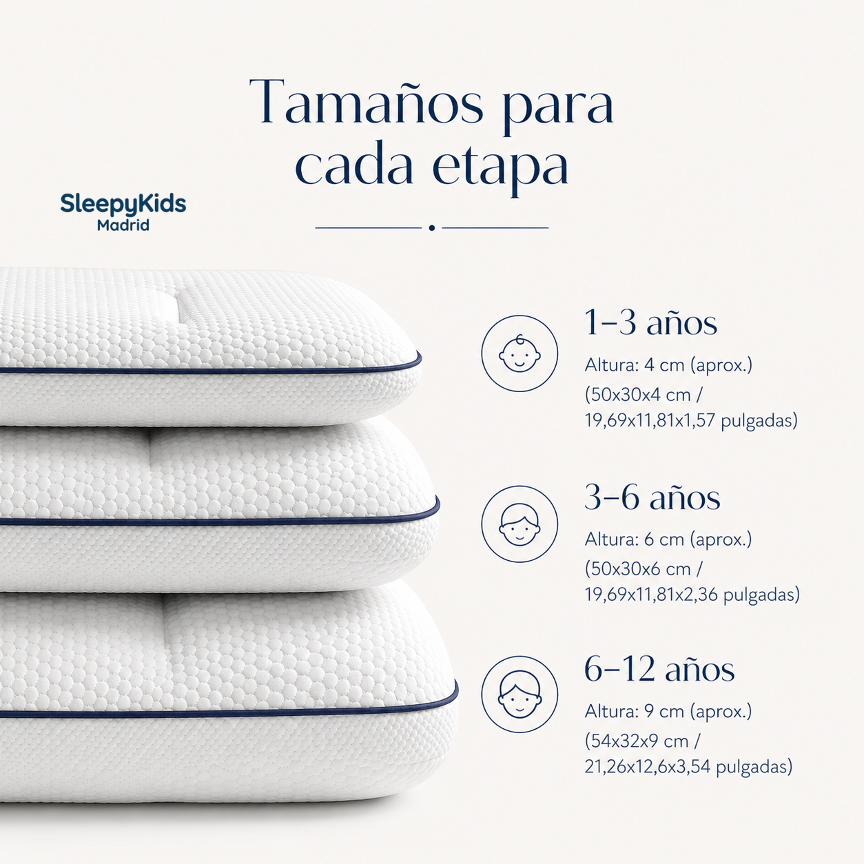 Almohada Ergonómica para Niños